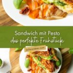 Sandwich mit Pesto - das perfekte Frühstück