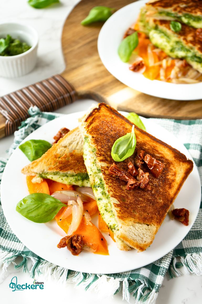 Sandwich mit Pesto
