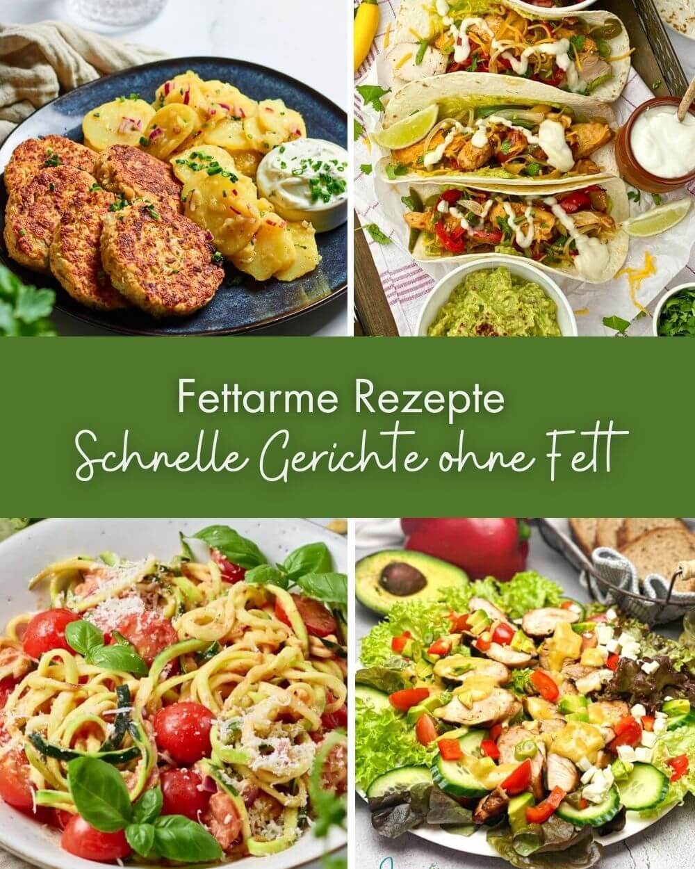 Elegantes Fettarme Rezepte Wochenplan Bild