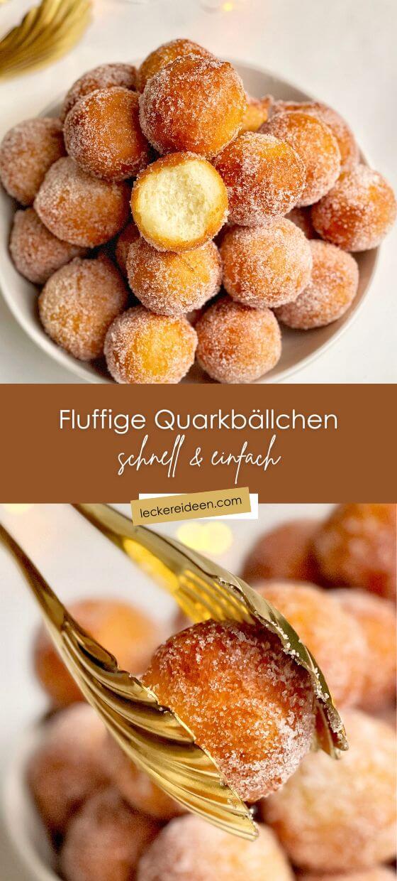 Leckere Quarkbällchen selber machen - so geht’s! | Leckere Ideen Leckere Quarkbällchen selber machen - so geht’s! | Leckere Ideen