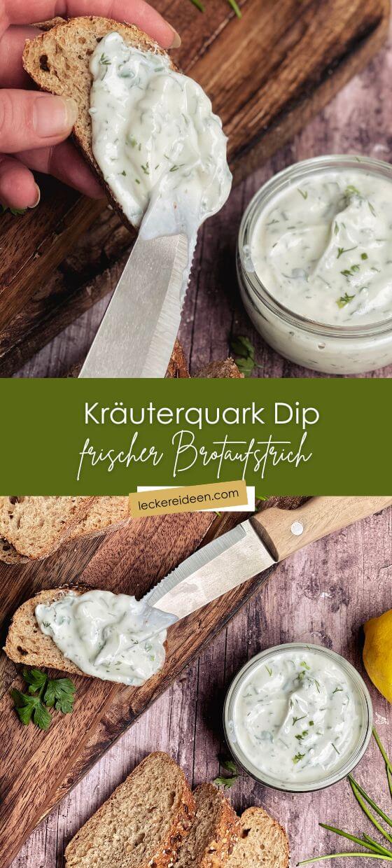 Kräuterquark Dip - einfach selber machen | Leckere Ideen